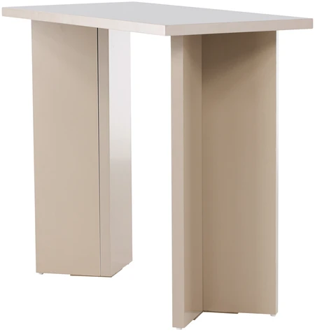 Venture Design Rašomasis stalas Kristiansund 90x42x75 cm Smėlio spalvos
