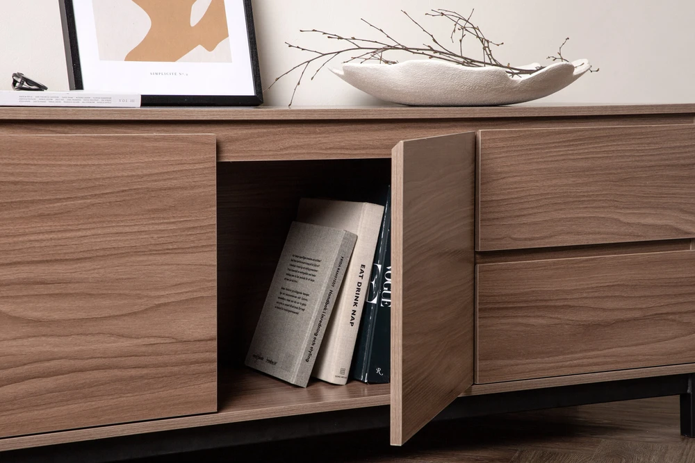 Venture Design Saugojimo stalas, korpusas, 138x56 cm, riešutas