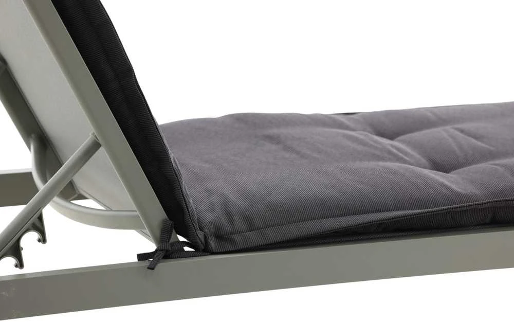 Venture Design Saulės gulto pagalvė, Hanna, 60x193 cm, Tamsiai pilka