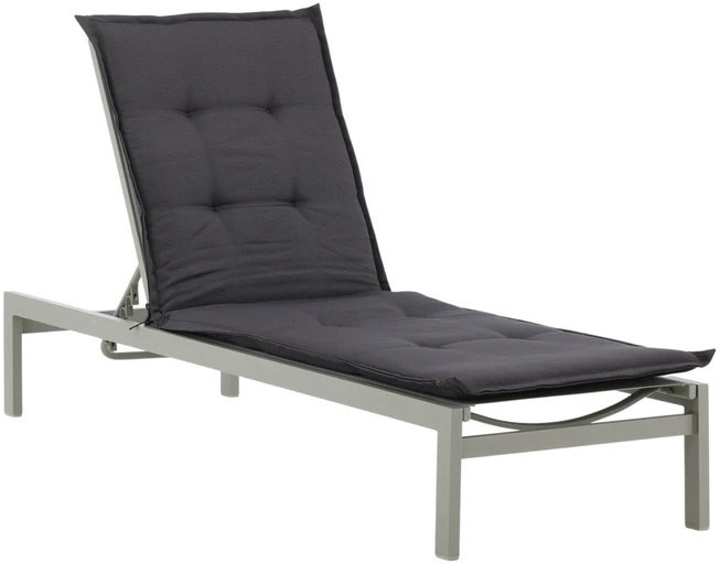 Venture Design Saulės gulto pagalvė, Hanna, 60x193 cm, Tamsiai pilka