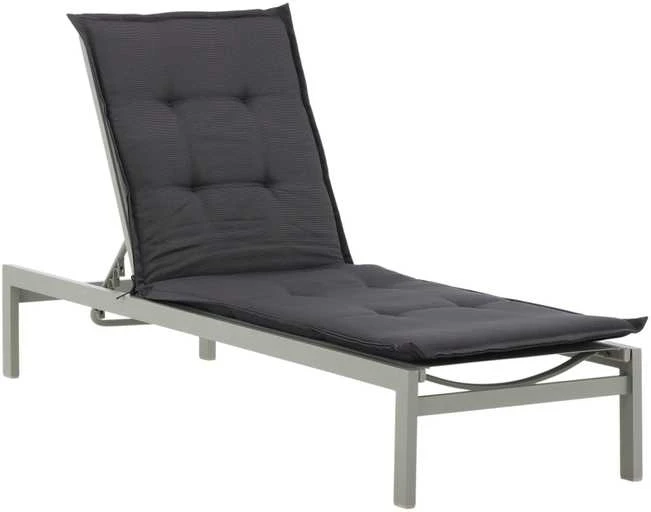 Venture Design Saulės gulto pagalvė, Hanna, 60x193 cm, Tamsiai pilka