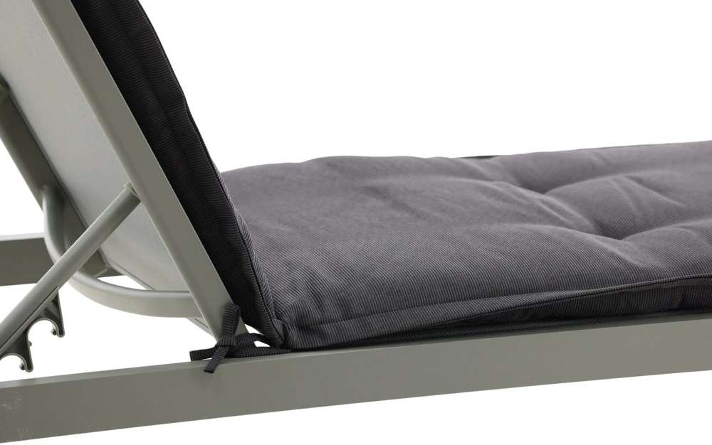 Venture Design Saulės gulto pagalvė, Hanna, 60x193 cm, Tamsiai pilka
