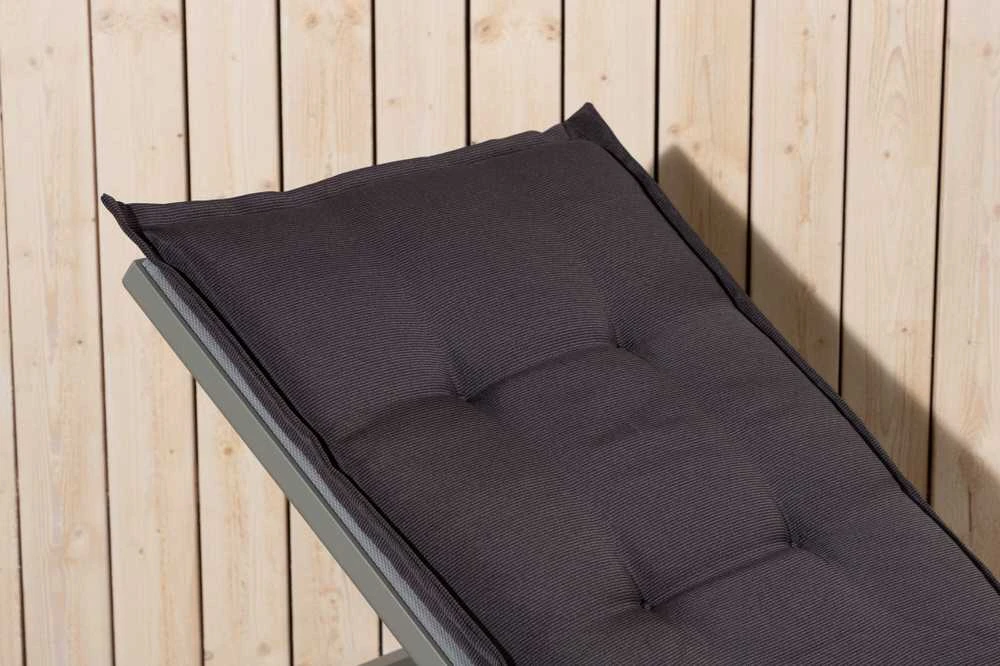 Venture Design Saulės gulto pagalvė, Hanna, 60x193 cm, Tamsiai pilka