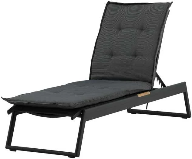 Venture Design Saulės lovos pagalvė, Hanna, 60x193 cm, Pilka