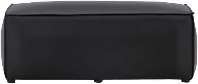 Venture Design Sėdimoji Pufa, Palermo, 59x119 cm, Juoda