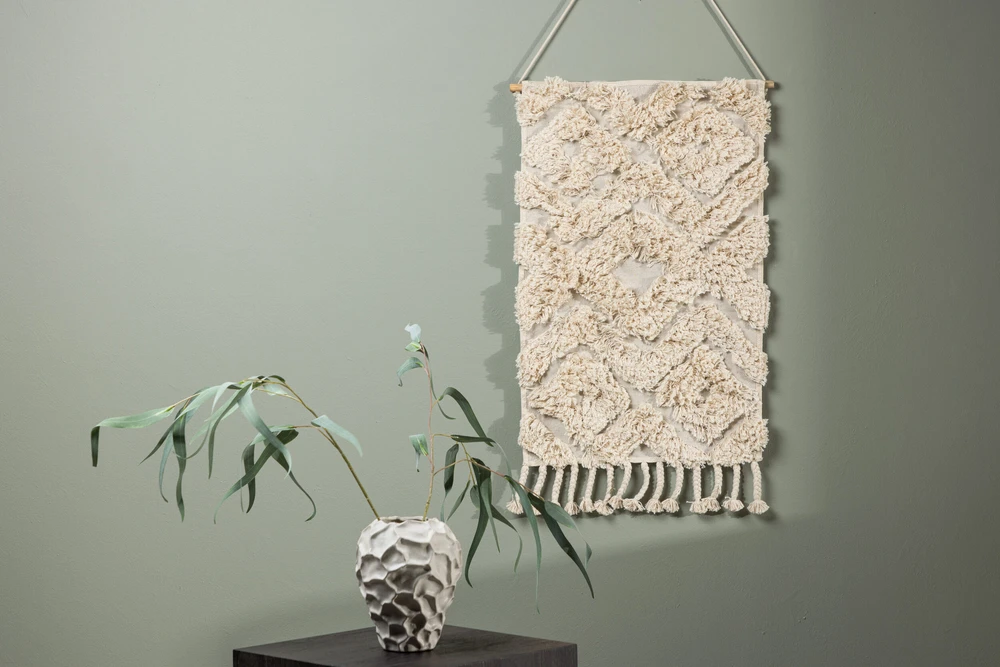 Venture Design Sieninis kilimas, Hilda, 50x80 cm, baltai atspalvis