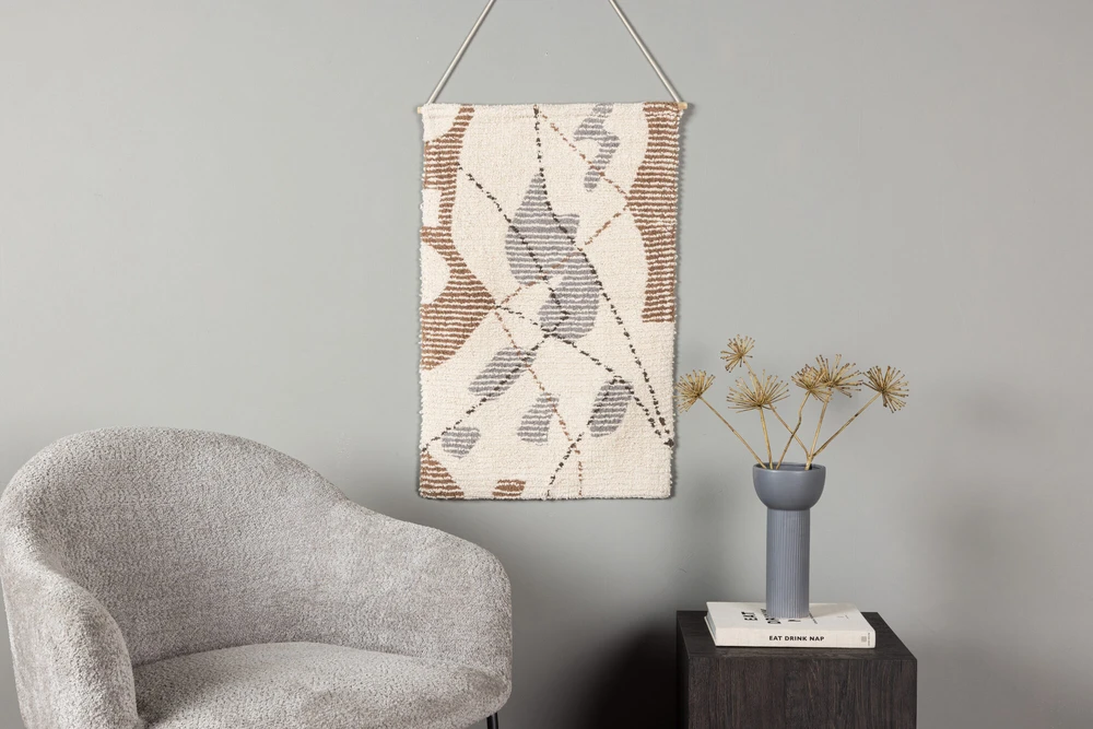 Venture Design Sieninis kilimas, Liam, 50x80 cm, šviesiai gelsvas