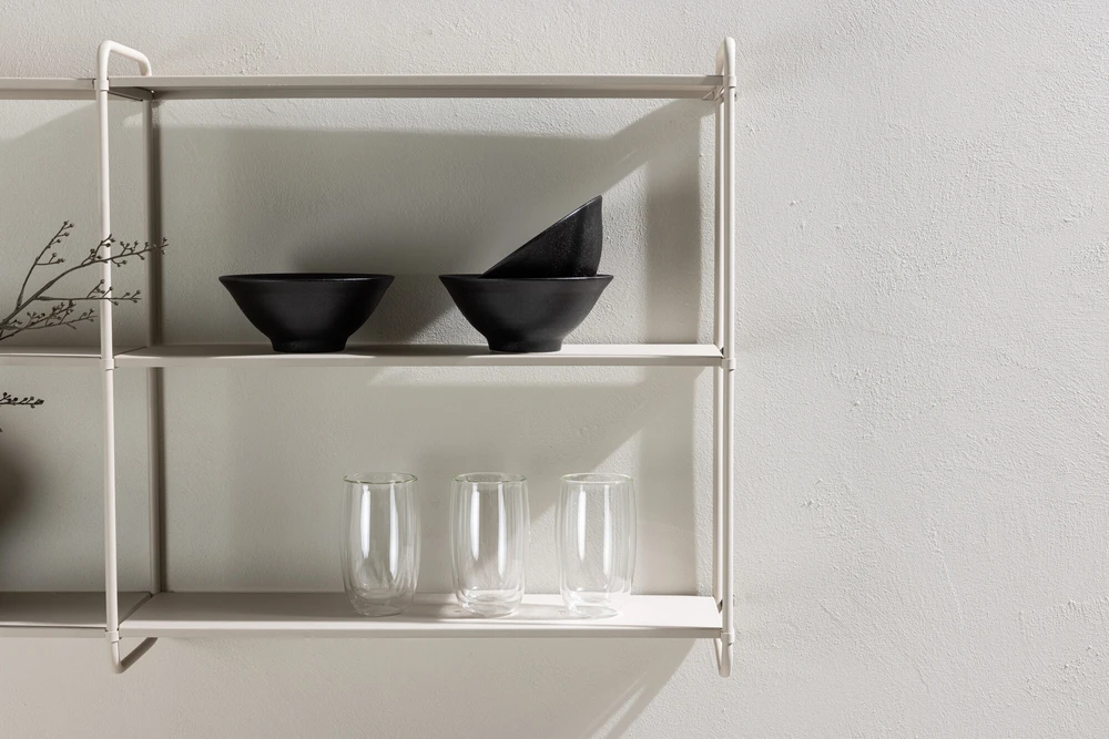 Venture Design Sieninis lentynas, Lyon, 122x63 cm, Beždžio spalva