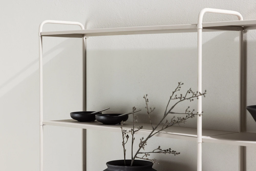 Venture Design Sieninis lentynas, Lyon, 122x63 cm, Beždžio spalva