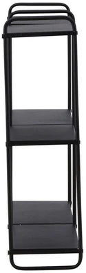 Venture Design Sieninis lentynas, Lyon, 122x63 cm, Juodas