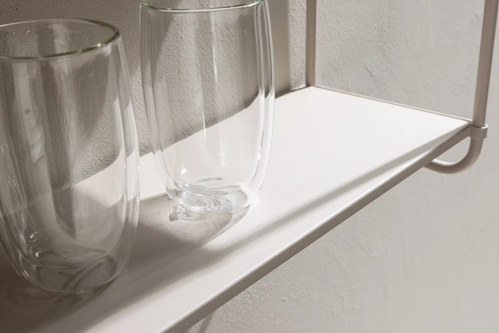 Venture Design Sieninis lentynas, Lyon, 122x63 cm, Beždžio spalva