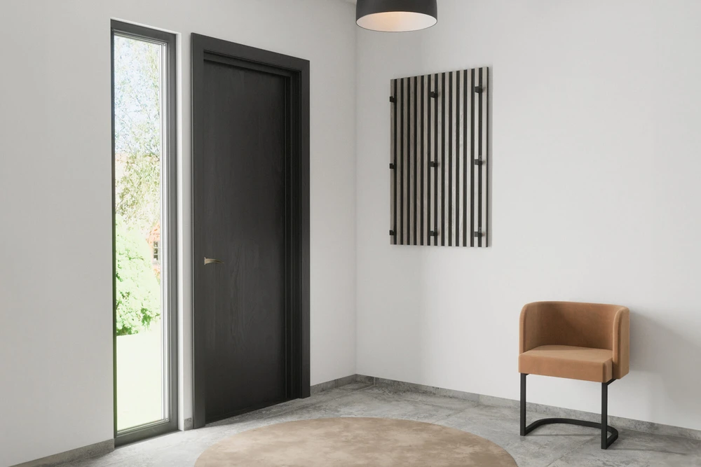 Venture Design Sieninis panelis, Nimes pramoninis, 73x3x114 cm, balintas