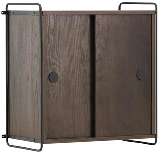 Venture Design Sieninis spintelė, Paryžius, 61x35x67,8 cm, Mocca