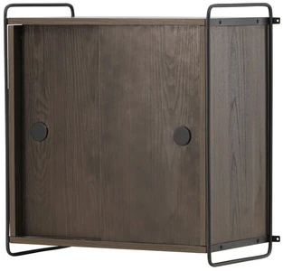 Venture Design Sieninis spintelė, Paryžius, 61x35x67,8 cm, Mocca