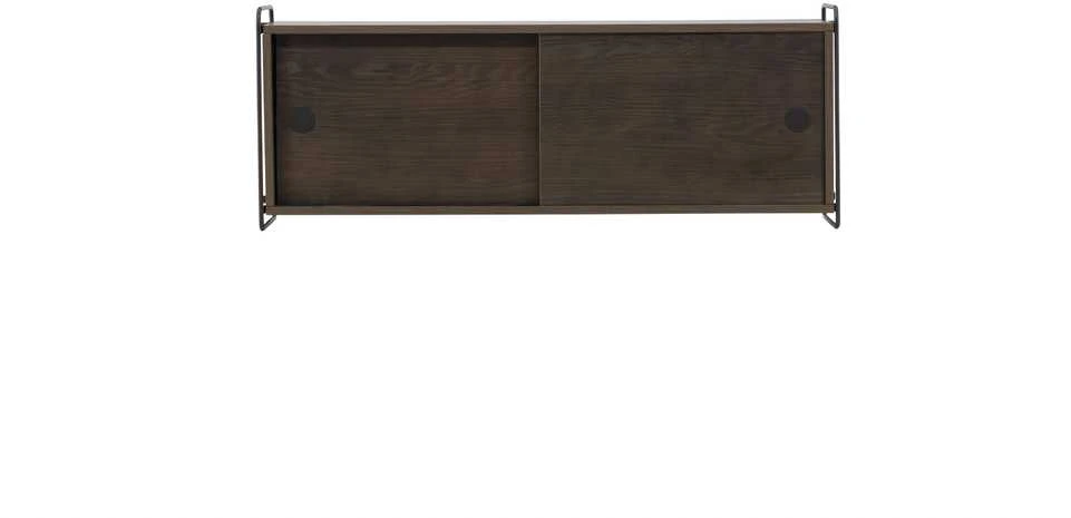 Venture Design Sieninis spintelis, Paryžius, 121x35x48 cm, Tamsiai rudas