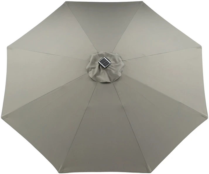 Venture Design Skėtis su LED apšvietimu, Sabal, 270 cm, Pilka