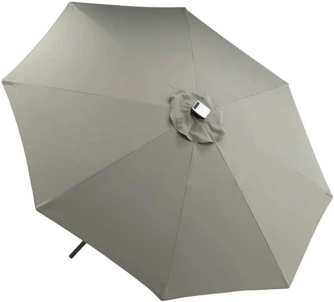 Venture Design Skėtis su LED apšvietimu, Sabal, 270 cm, Pilka