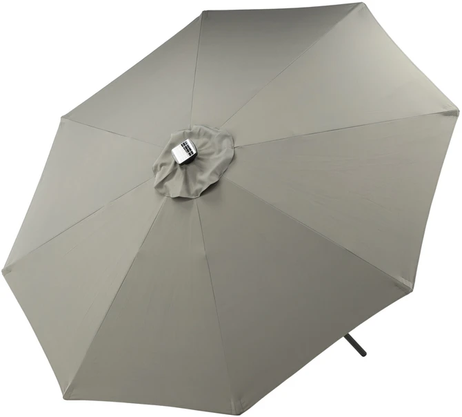 Venture Design Skėtis su LED apšvietimu, Sabal, 270 cm, Pilka