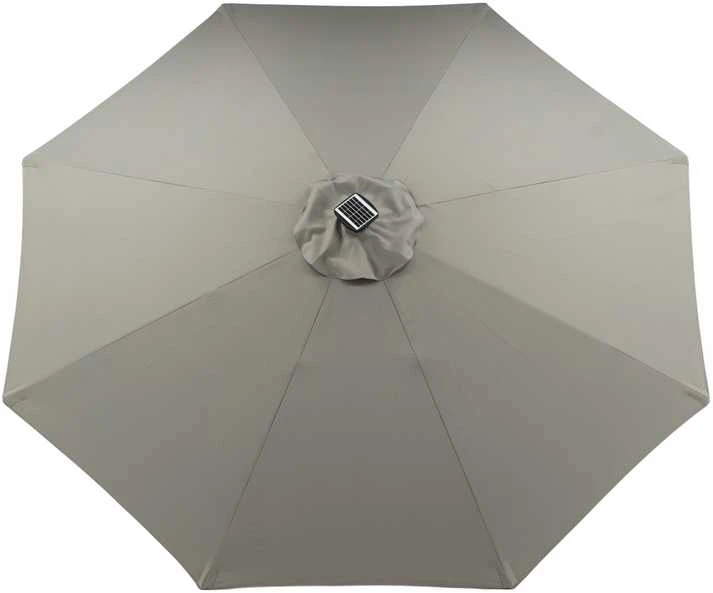 Venture Design Skėtis su LED apšvietimu, Sabal, 270 cm, Pilka