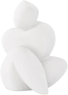 Venture Design Skulptūra, Floda, 9x14 cm, Balta