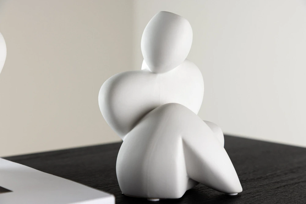 Venture Design Skulptūra, Floda, 9x14 cm, Balta