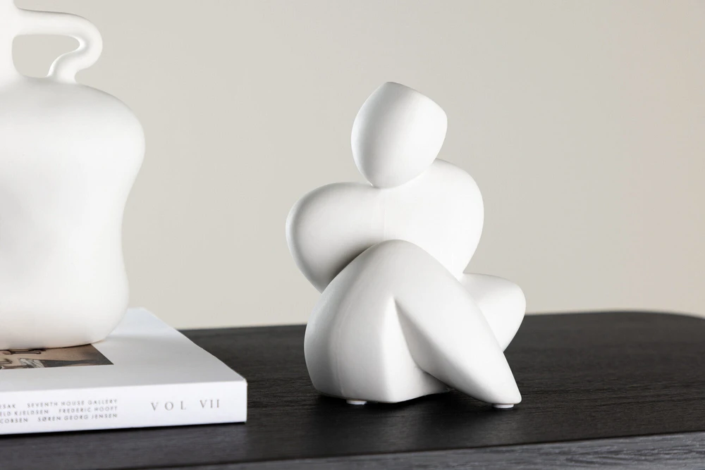 Venture Design Skulptūra, Floda, 9x14 cm, Balta