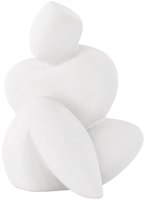 Venture Design Skulptūra, Floda, 9x14 cm, Balta