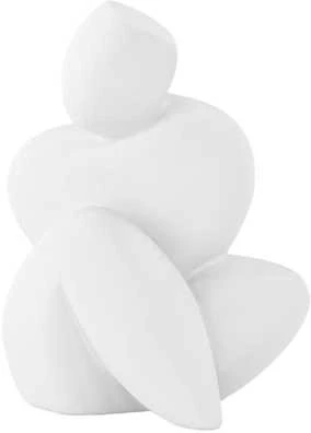 Venture Design Skulptūra, Floda, 9x14 cm, Balta