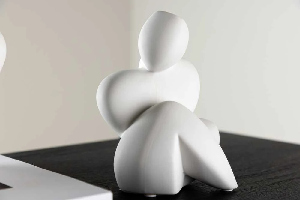 Venture Design Skulptūra, Floda, 9x14 cm, Balta