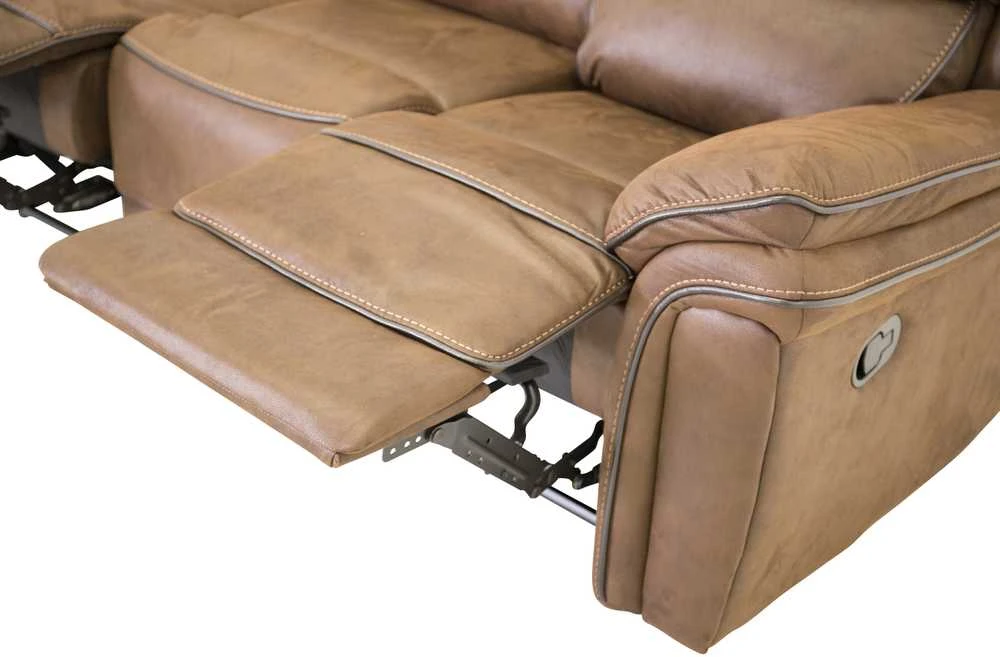 Venture Design Sofa, 3 vietų, Saranda, 206x98 cm, Ruda