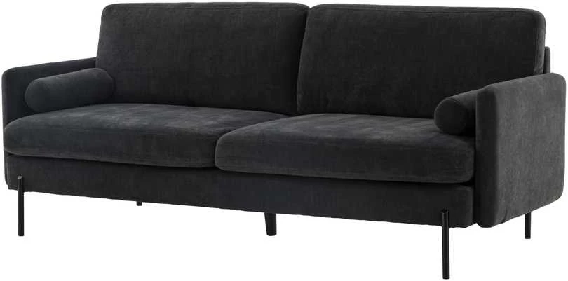 Venture Design Sofa, Antibes 3-vietės, 209.5x87 cm, Tamsiai pilka