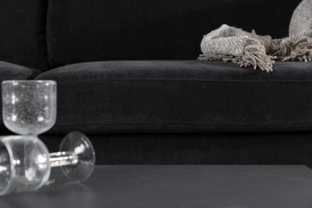 Venture Design Sofa, Antibes 3-vietės, 209.5x87 cm, Tamsiai pilka