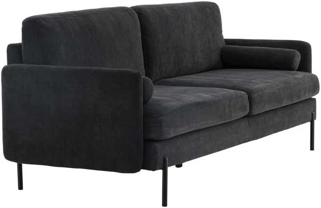 Venture Design Sofa, Antibes 3-vietės, 209.5x87 cm, Tamsiai pilka