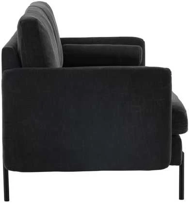 Venture Design Sofa, Antibes 3-vietės, 209.5x87 cm, Tamsiai pilka