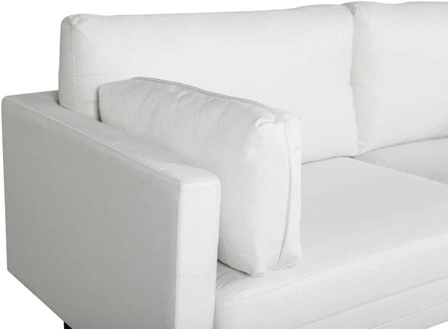 Sofa, Boom, 203x90 cm, kreminė