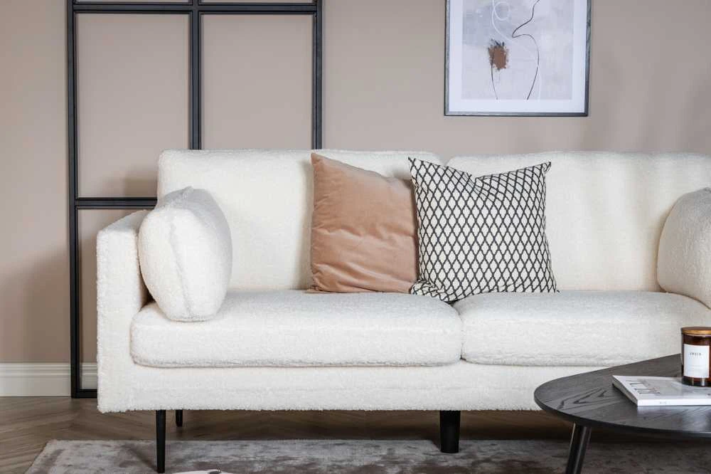 Venture Design Sofa, Boom 3-sėdimų vietų, 203x90 cm, Balta