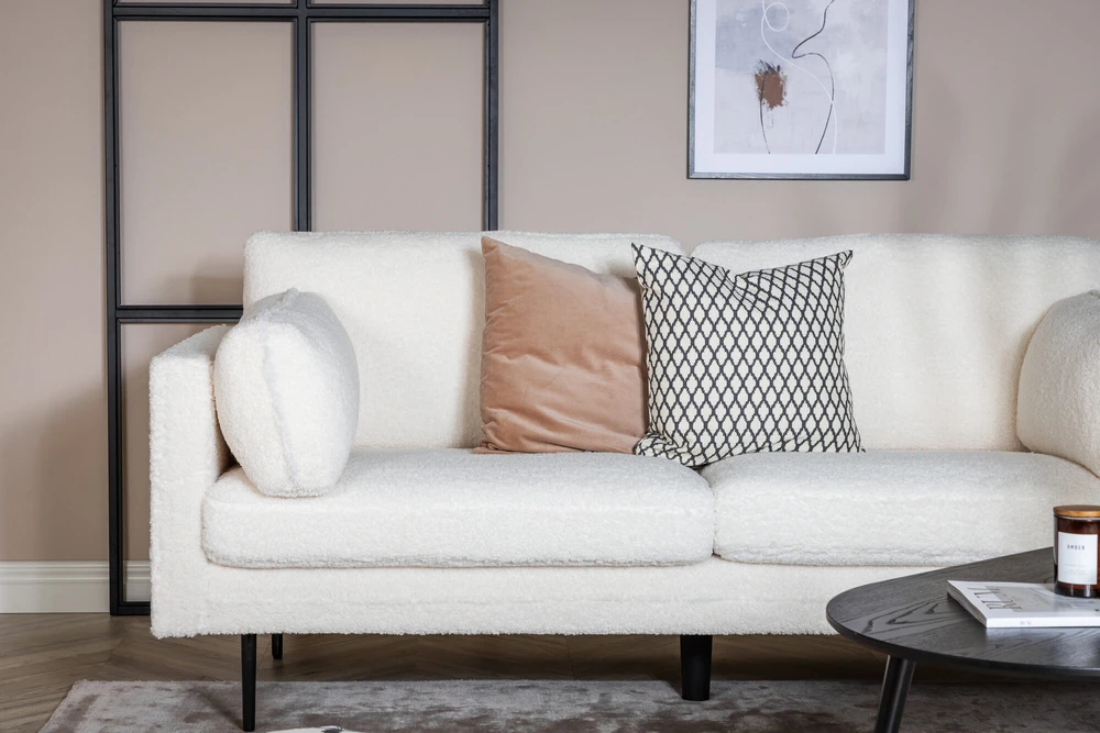 Venture Design Sofa, Boom 3-sėdimų vietų, 203x90 cm, Balta