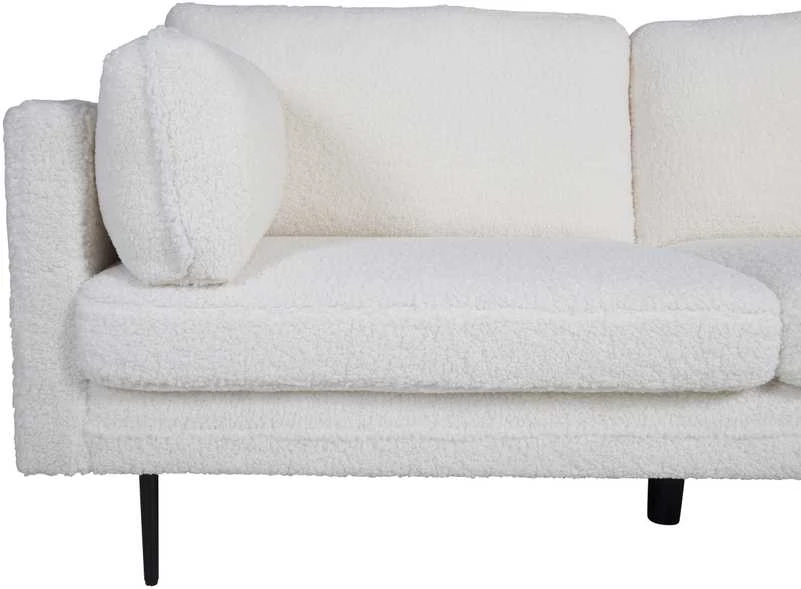 Venture Design Sofa, Boom 3-sėdimų vietų, 203x90 cm, Balta