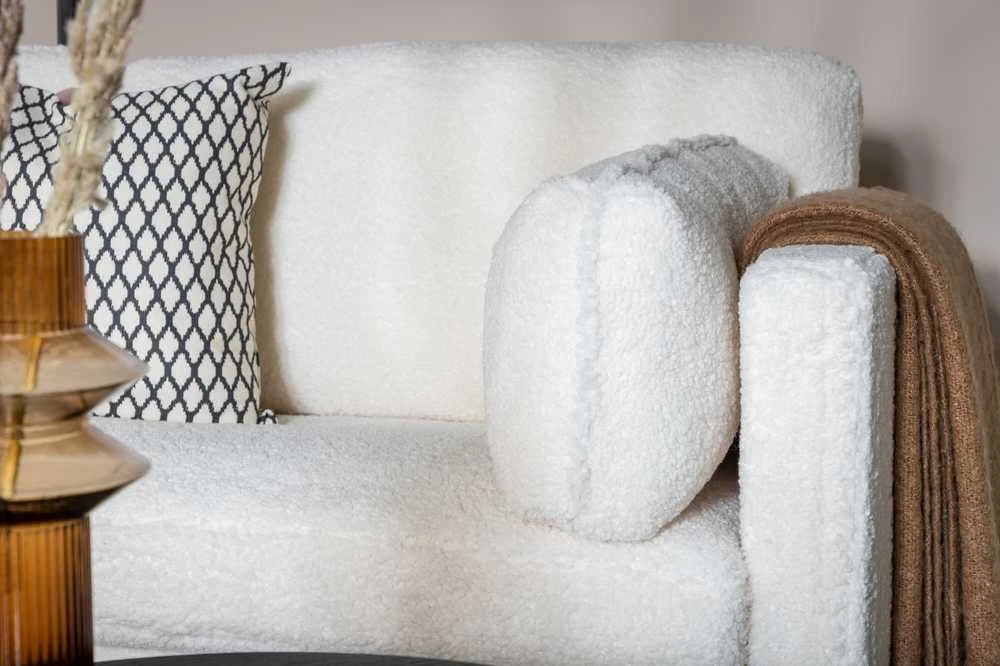Venture Design Sofa, Boom 3-sėdimų vietų, 203x90 cm, Balta