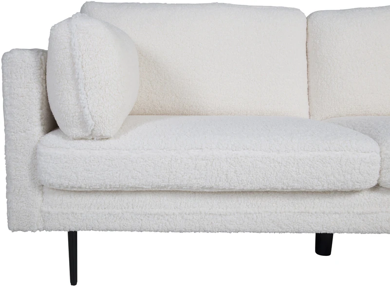 Venture Design Sofa, Boom 3-sėdimų vietų, 203x90 cm, Balta