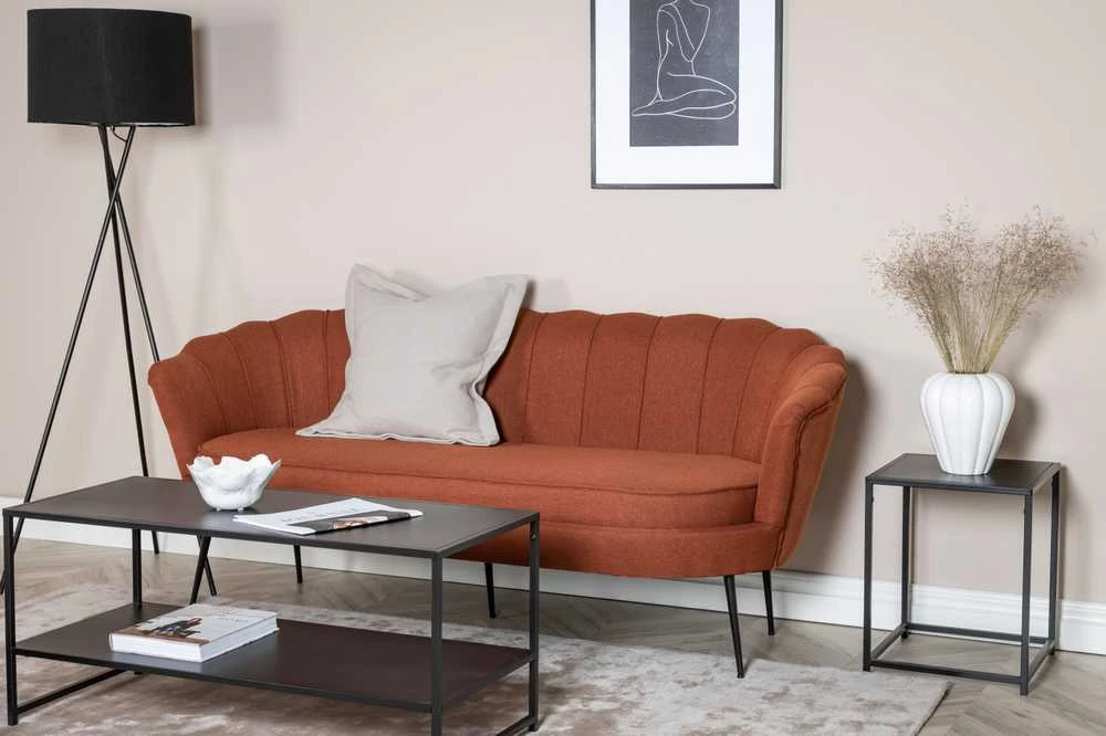Venture Design Sofa, Calais 3-vietės, 180x78 cm, Raudona