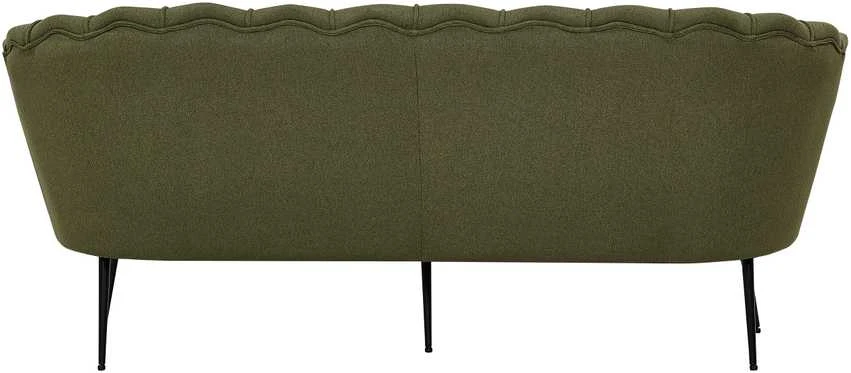 Venture Design Sofa, Calais 3-vietės, 180x78 cm, Žalia