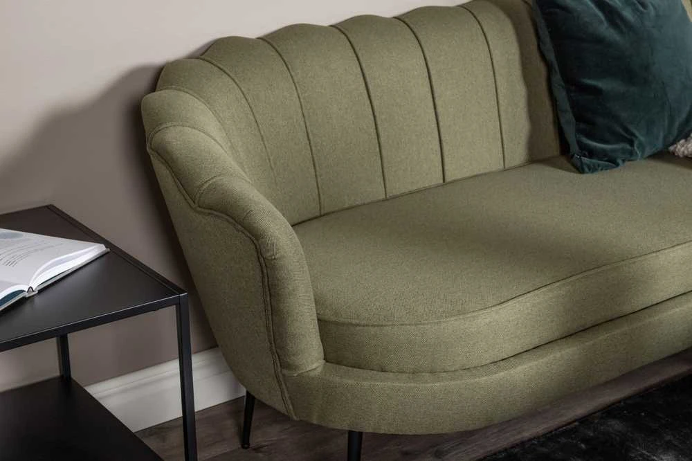 Venture Design Sofa, Calais 3-vietės, 180x78 cm, Žalia