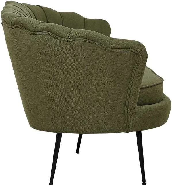 Venture Design Sofa, Calais 3-vietės, 180x78 cm, Žalia