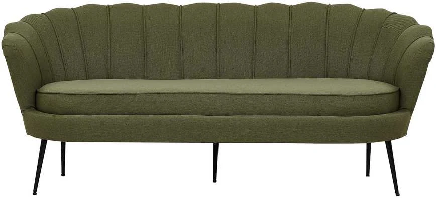 Venture Design Sofa, Calais 3-vietės, 180x78 cm, Žalia