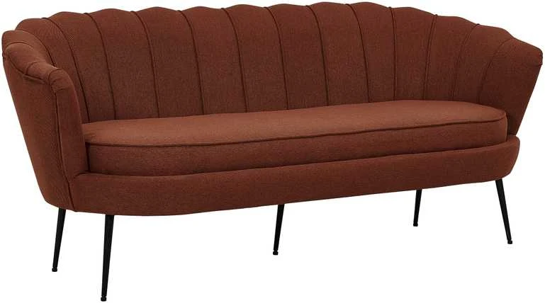 Venture Design Sofa, Calais 3-vietės, 180x78 cm, Raudona