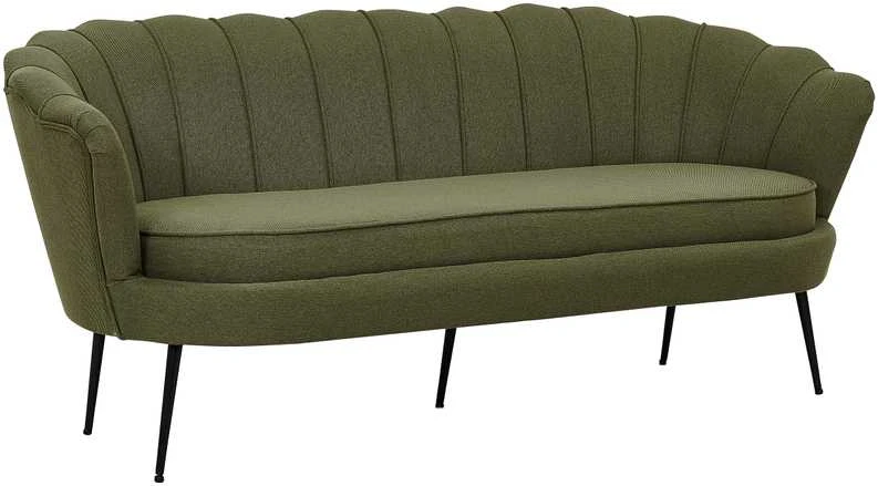 Venture Design Sofa, Calais 3-vietės, 180x78 cm, Žalia