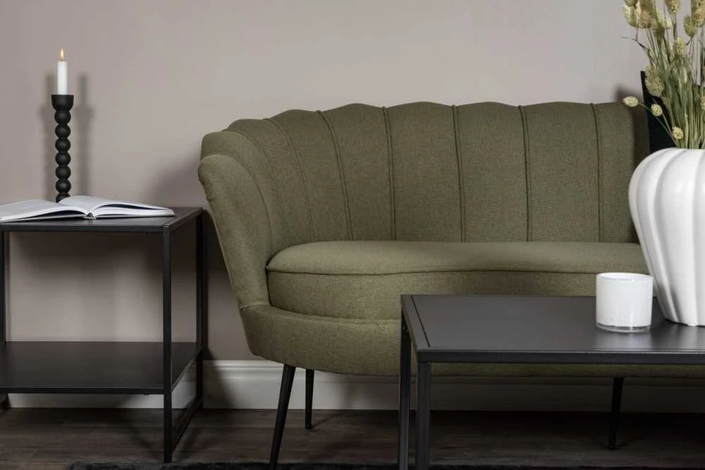 Venture Design Sofa, Calais 3-vietės, 180x78 cm, Žalia