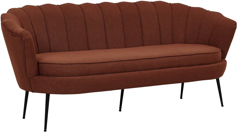 Venture Design Sofa, Calais 3-vietės, 180x78 cm, Raudona