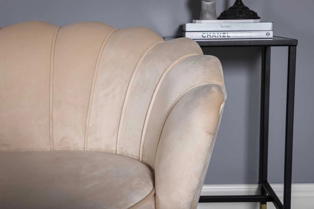 Sofa, Calais 3 vietų, 180x78 cm, kreminė